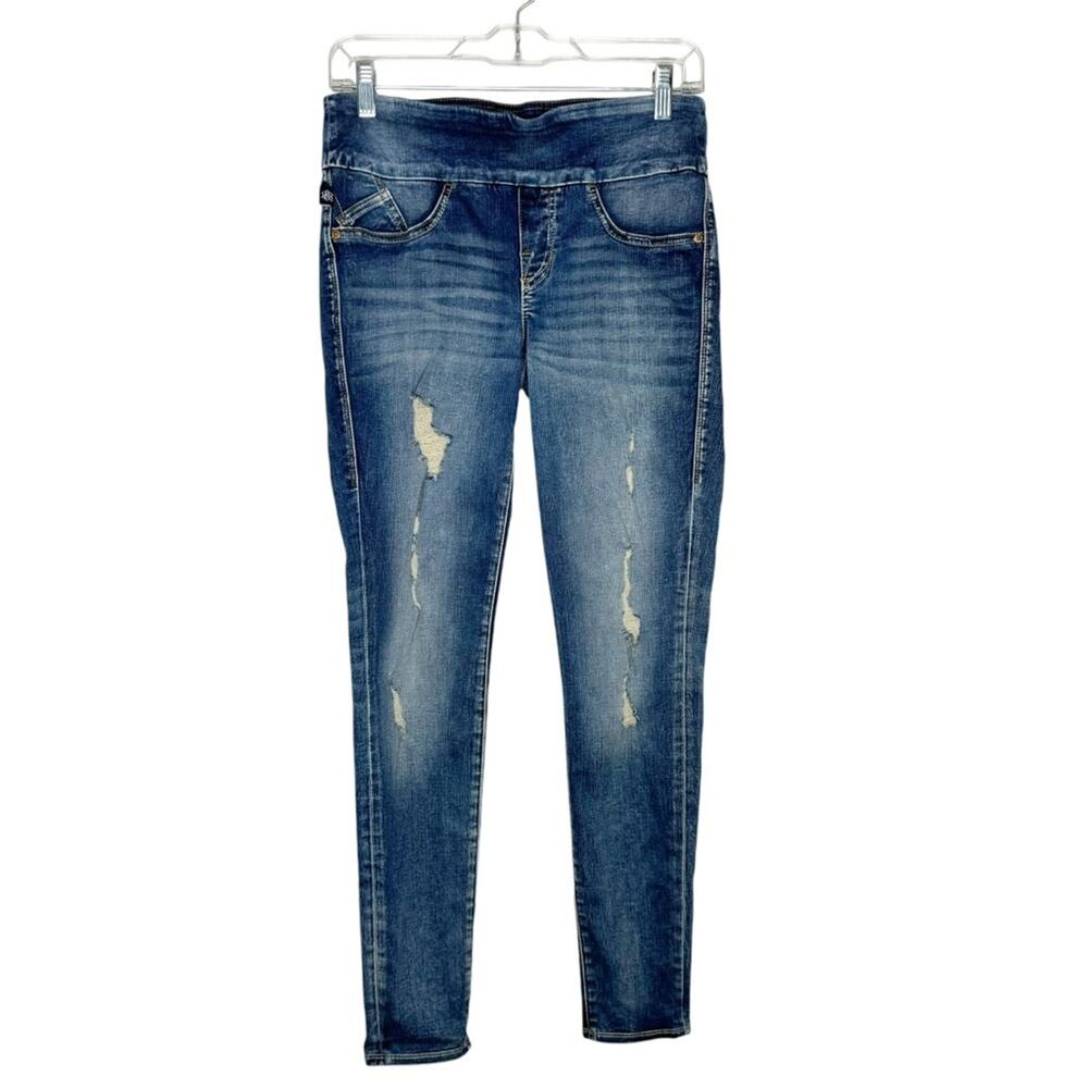 Rock & Republic Blue Distressed Women's Jeggings